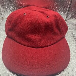 Vintage J Crew‎ Wool Hat Baseball Cap One Size Union Made in USA Size Medium